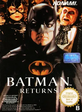 Batman Returns (Europe) (Beta) box cover front